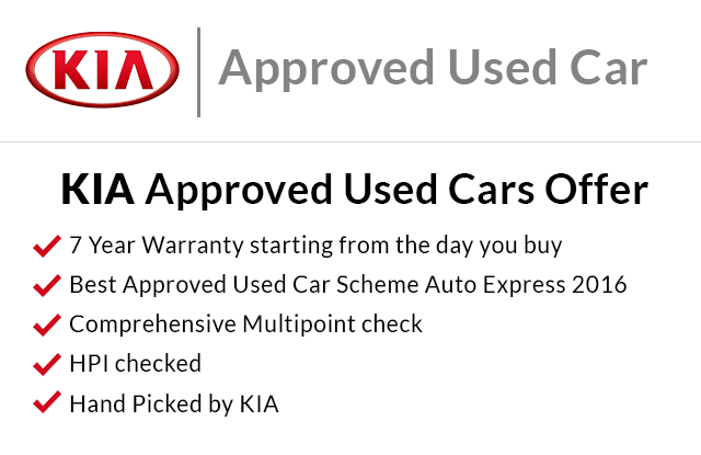 Kia Approved Used Offer